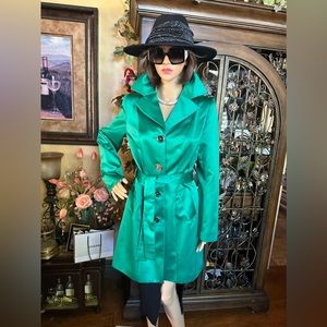 S & D Green Dress Coat